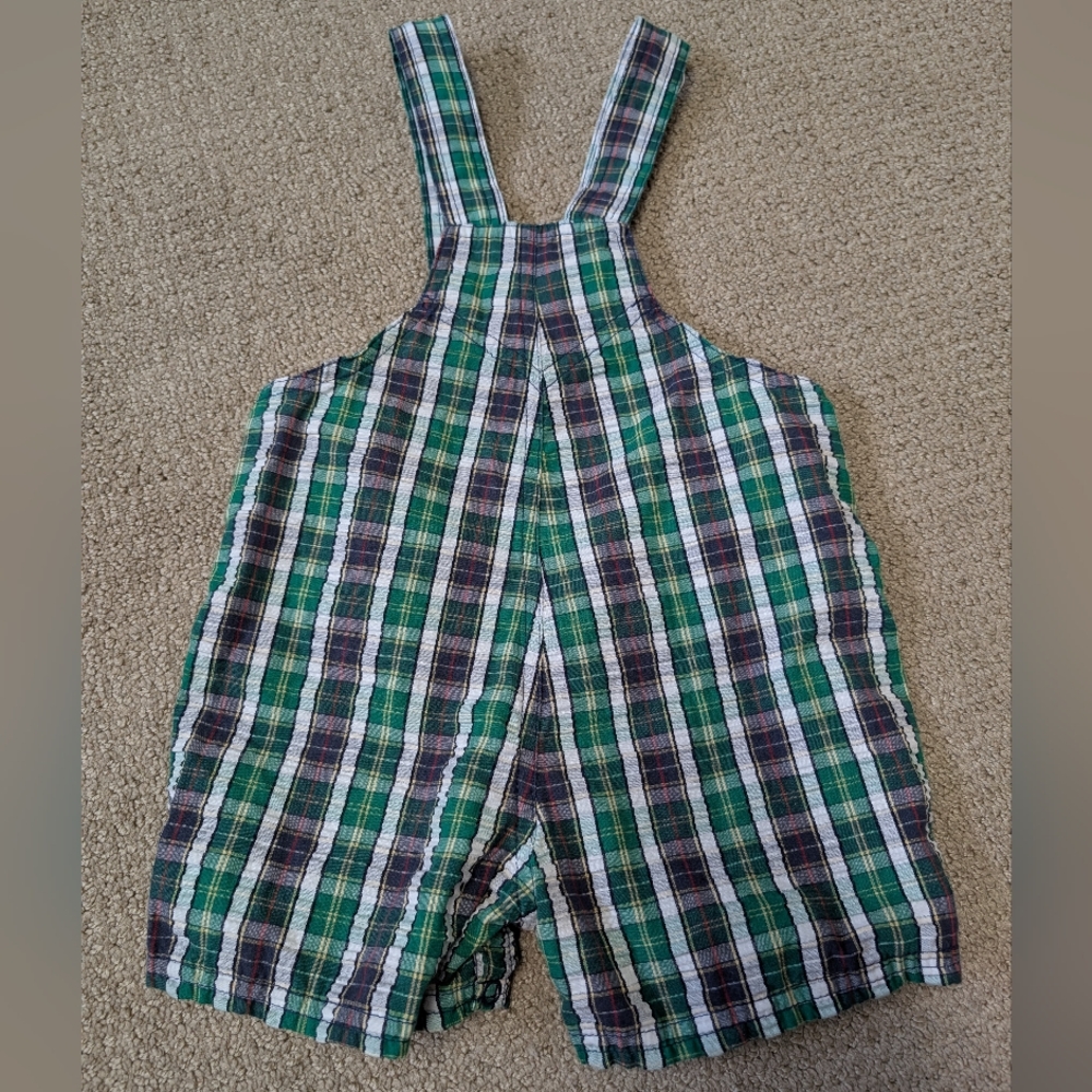 Vintage Winnie The Pooh Baseball Overalls 100 Acre Collection Baby Toddler 18m - Picture 2 of 7